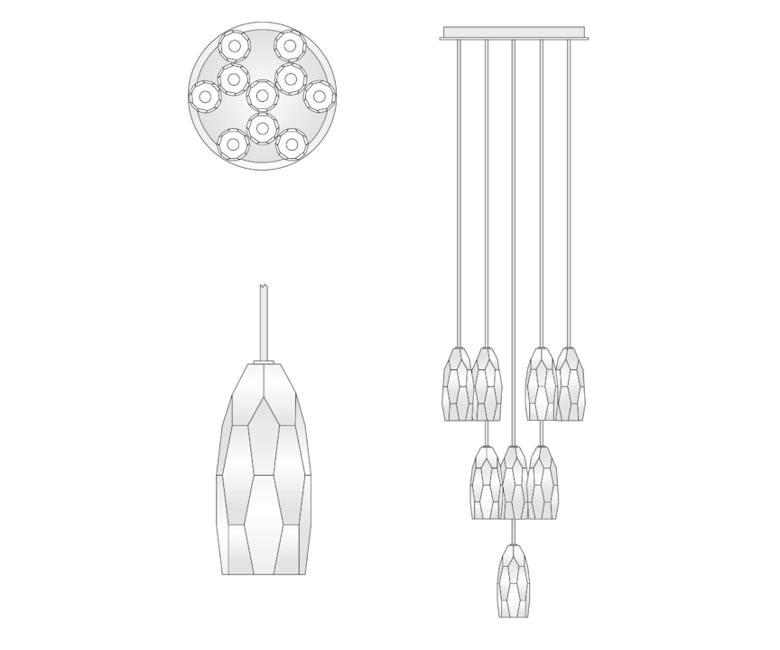 de sousa hughes Jonathan Browning Chatelet Circular Chandelier dimensions