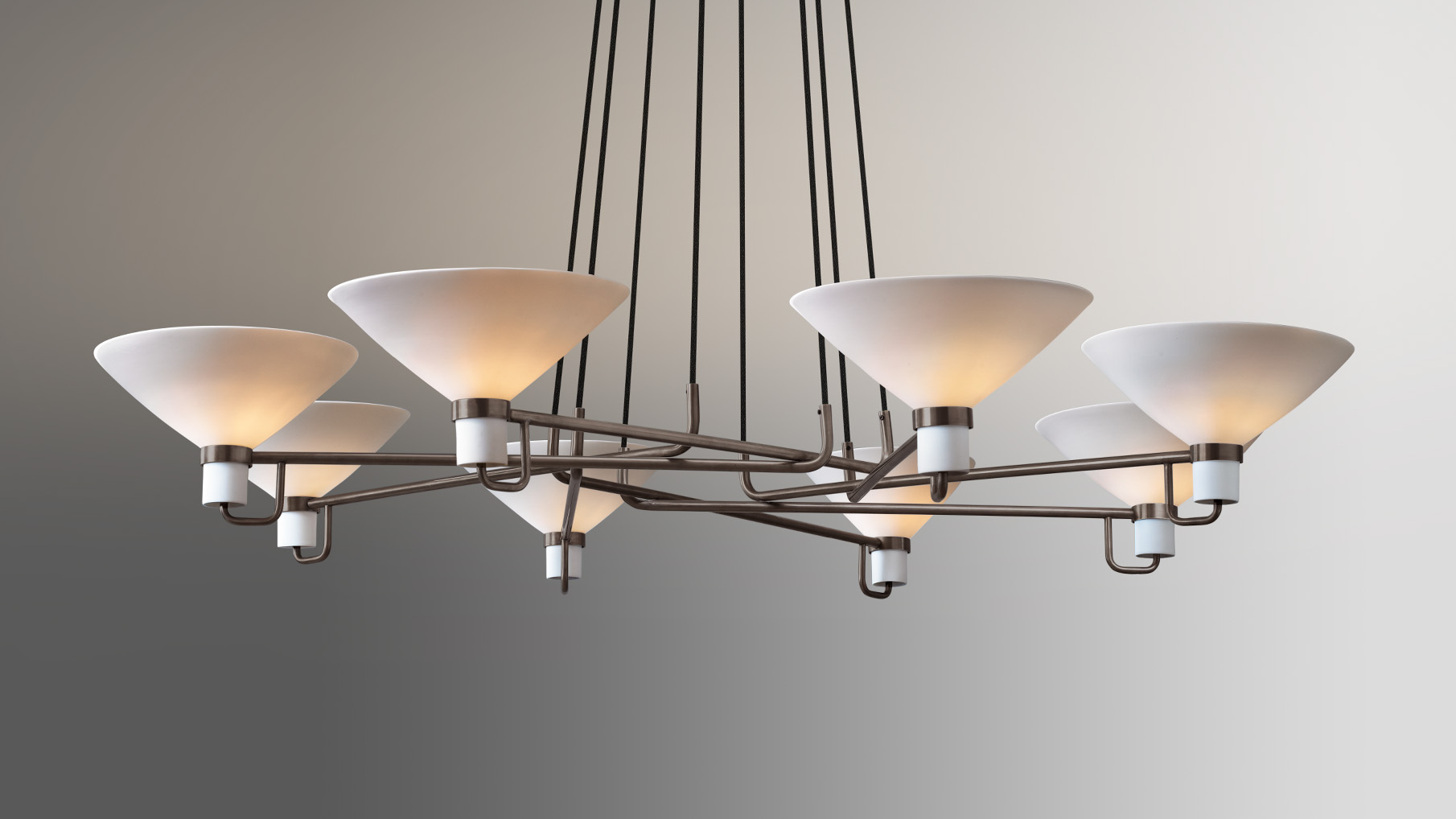 de sousa hughes Jonathan Browning Lauriston Circular Chandelier