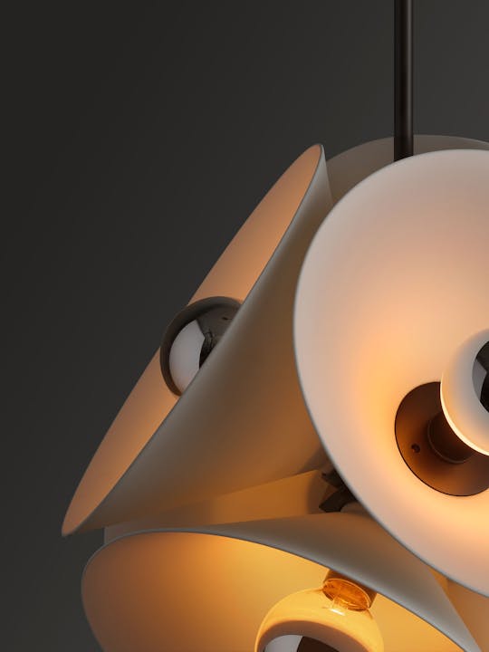 de sousa hughes Jonathan Browning Lauriston Cluster Pendant detail