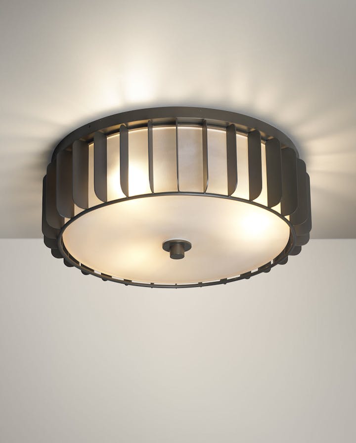 de sousa hughes Jonathan Browning Duvernois Flush Mount