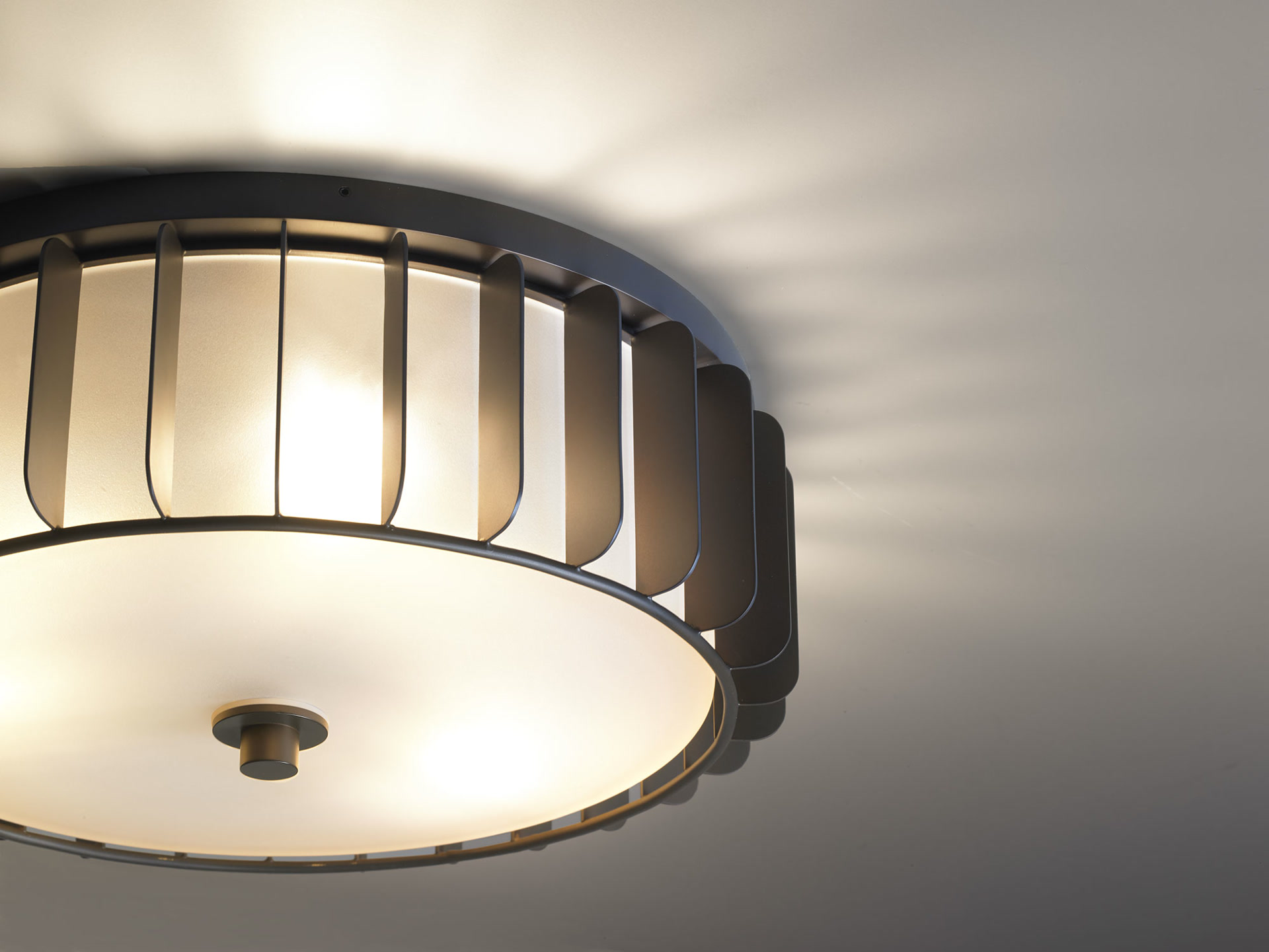 de sousa hughes Jonathan Browning Duvernois Flush Mount corner detail