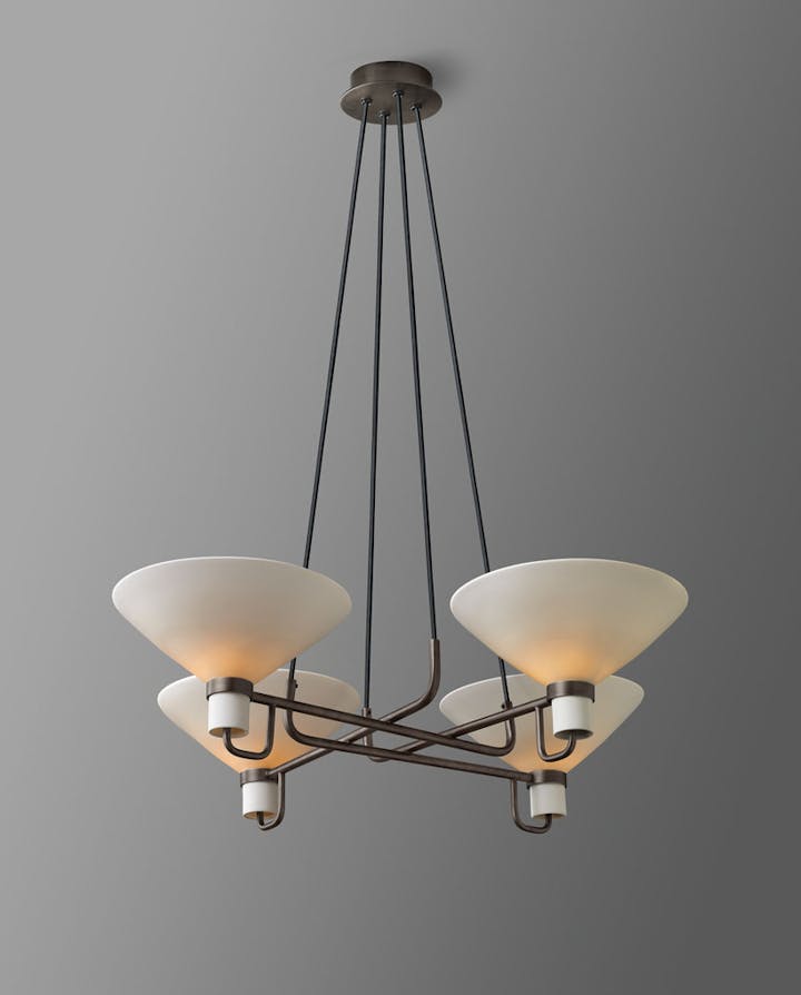 de sousa hughes Jonathan Browning Lauriston 4 Light Pendant