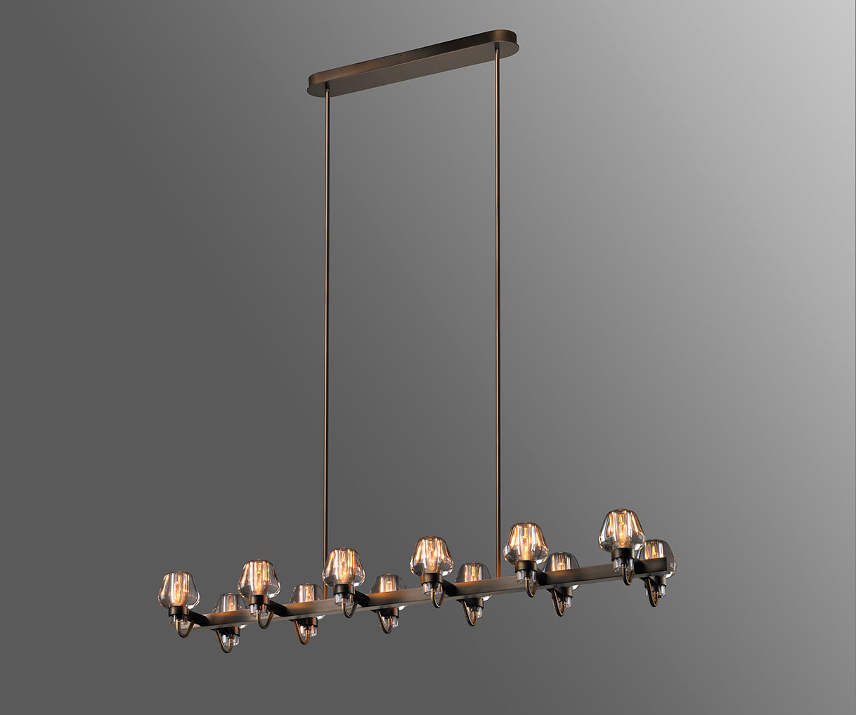 de sousa hughes Jonathan Browning Montalembert Linear Chandelier