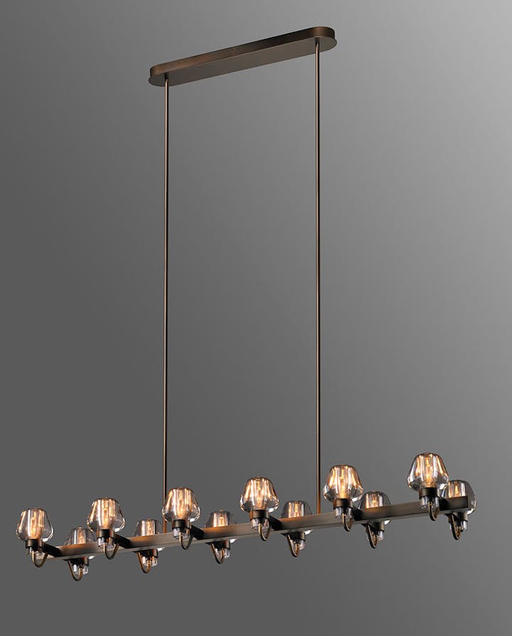 de sousa hughes Jonathan Browning Montalembert Linear Chandelier