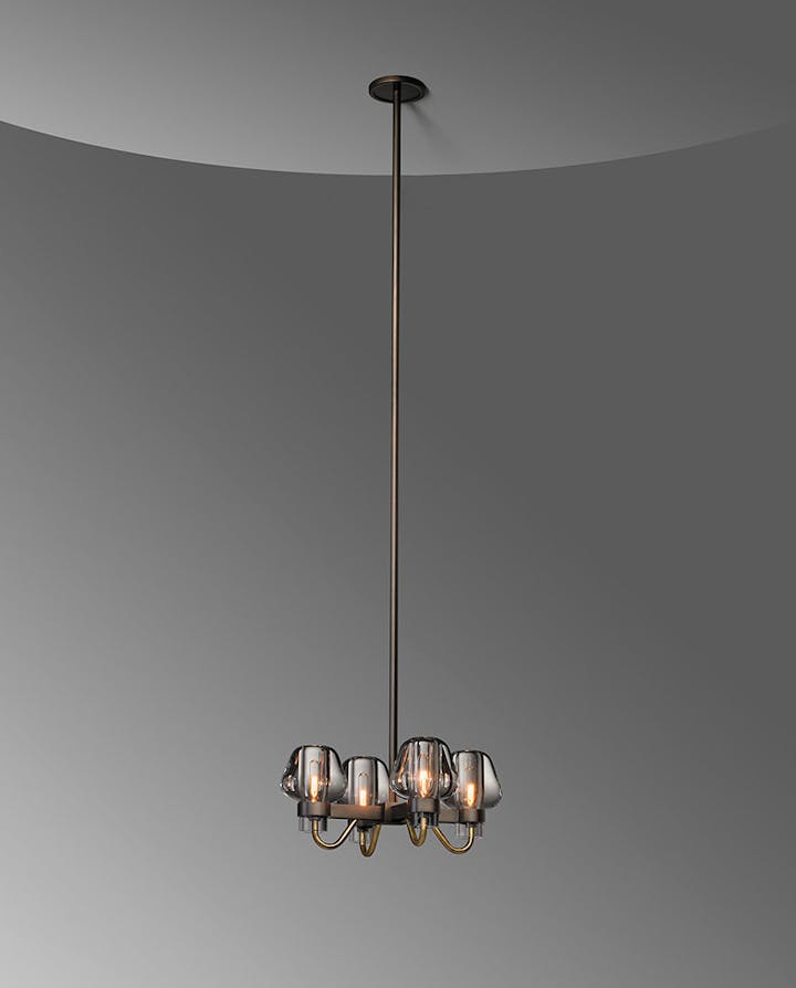 de sousa hughes Jonathan Browning Montalembert 4 Light Pendant