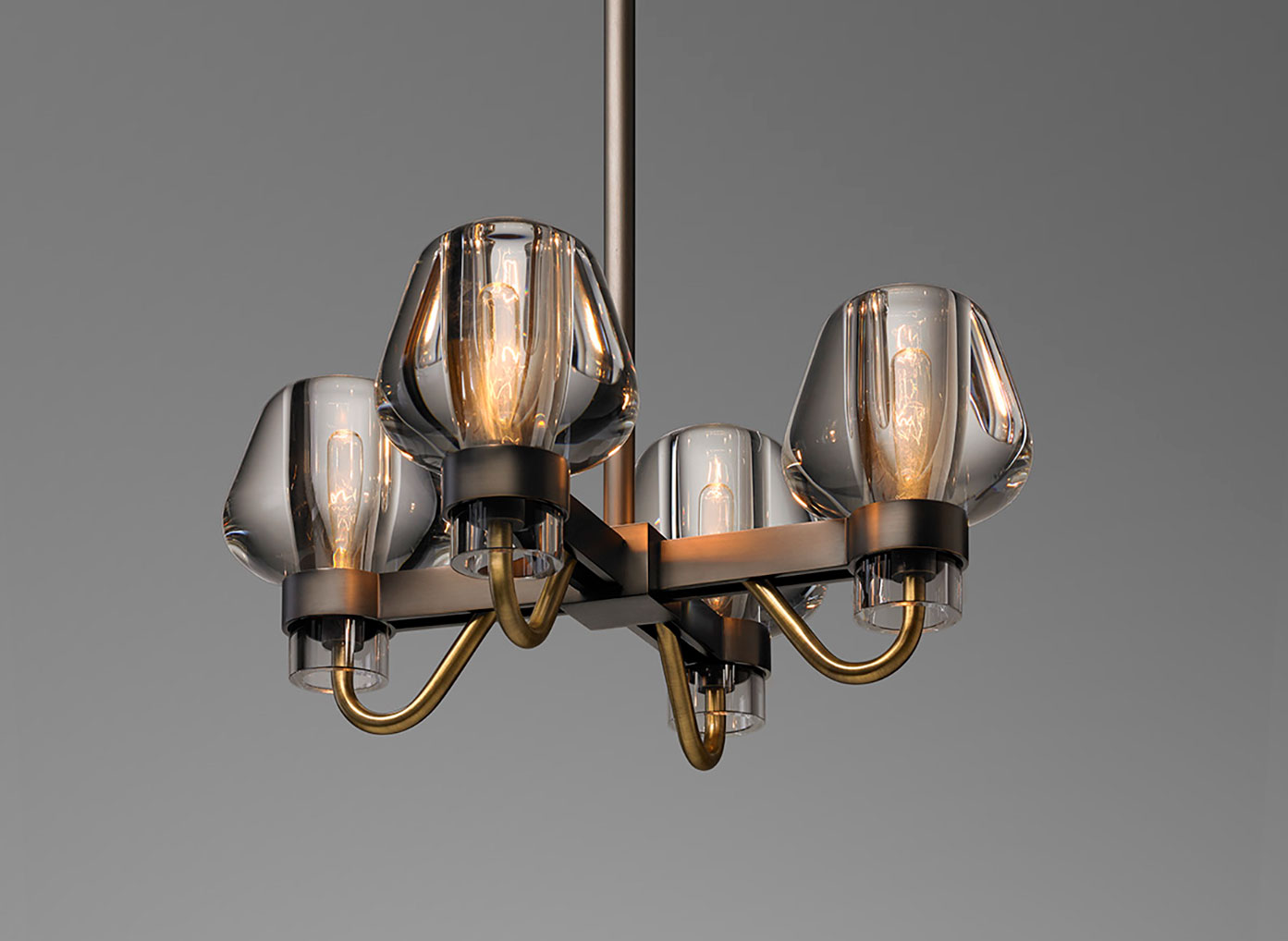 de sousa hughes Jonathan Browning Montalembert 4 Light Pendant detail