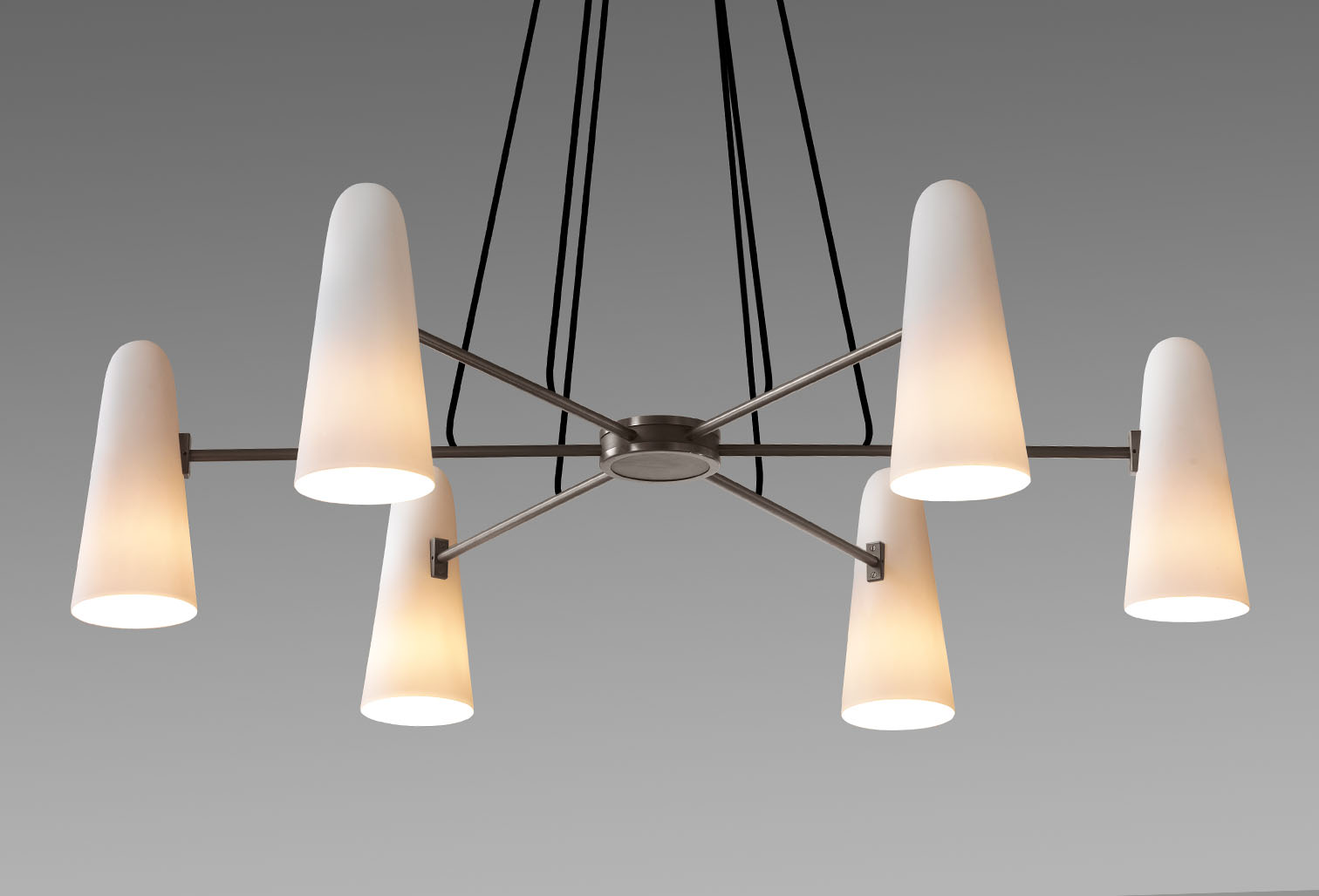 de sousa hughes Jonathan Browning Montfaucon Chandelier front 2