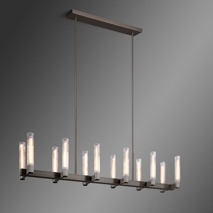 de sousa hughes Jonathan Browning Pastis Linear Chandelier