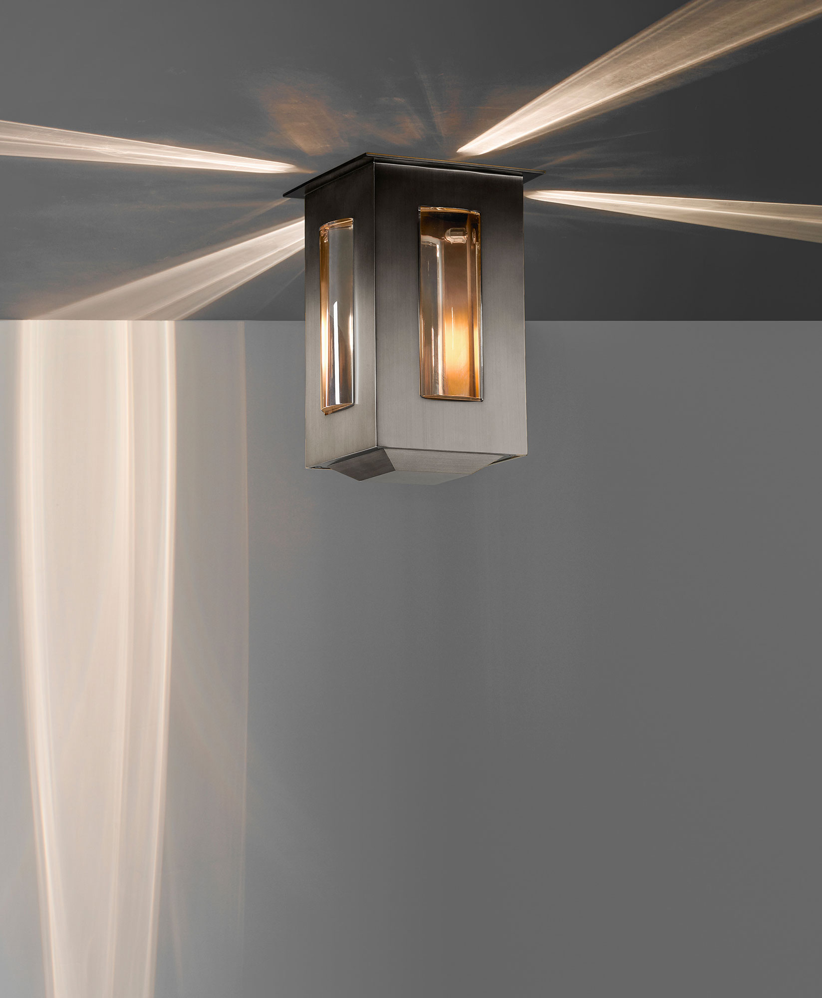 de sousa hughes Jonathan Browning Perigord Flush Mount