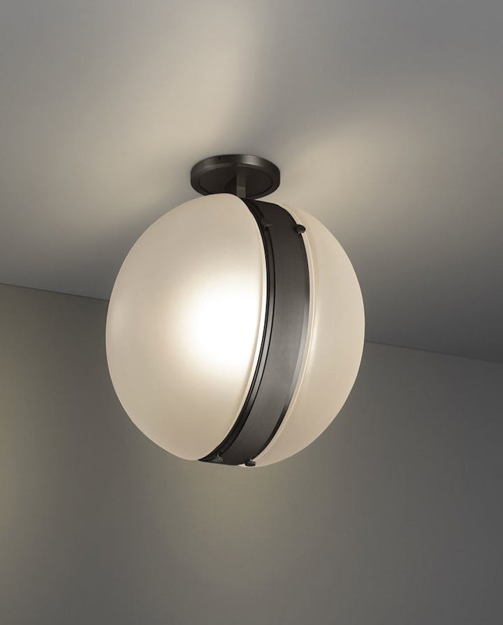 de sousa hughes Jonathan Browning Roquebrun Flush Mount