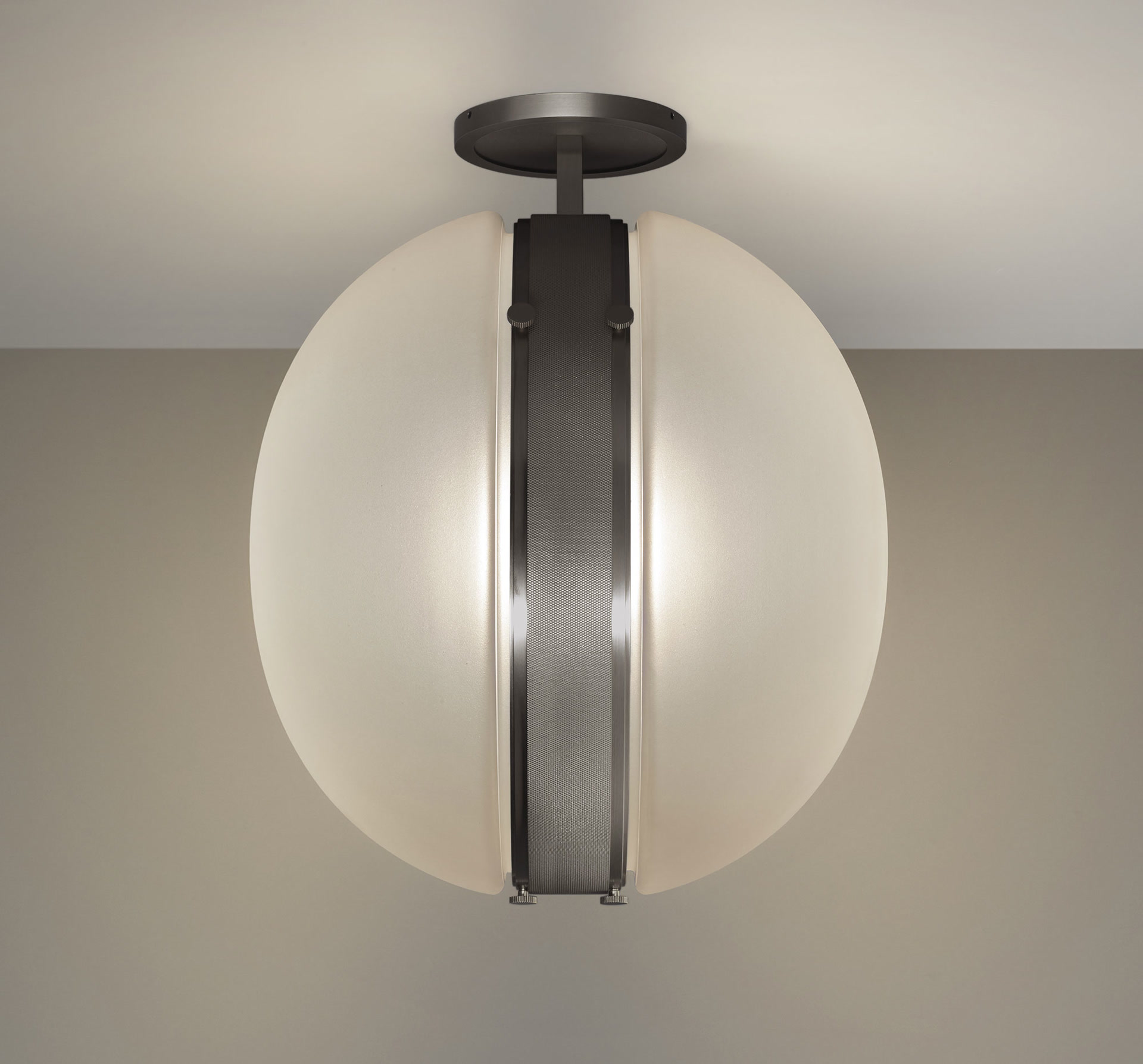 de sousa hughes Jonathan Browning Roquebrun Flush Mount side