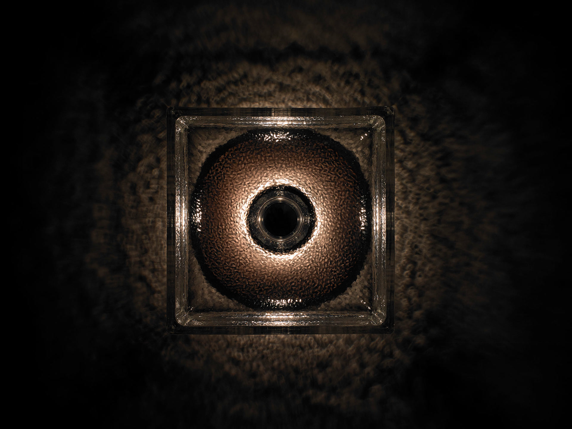 de sousa hughes Jonathan Browning Rouville Flush Mount dark