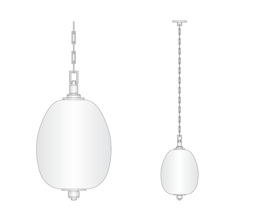 de sousa hughes Jonathan Browning Trumilly Amphora Pendant dimensions
