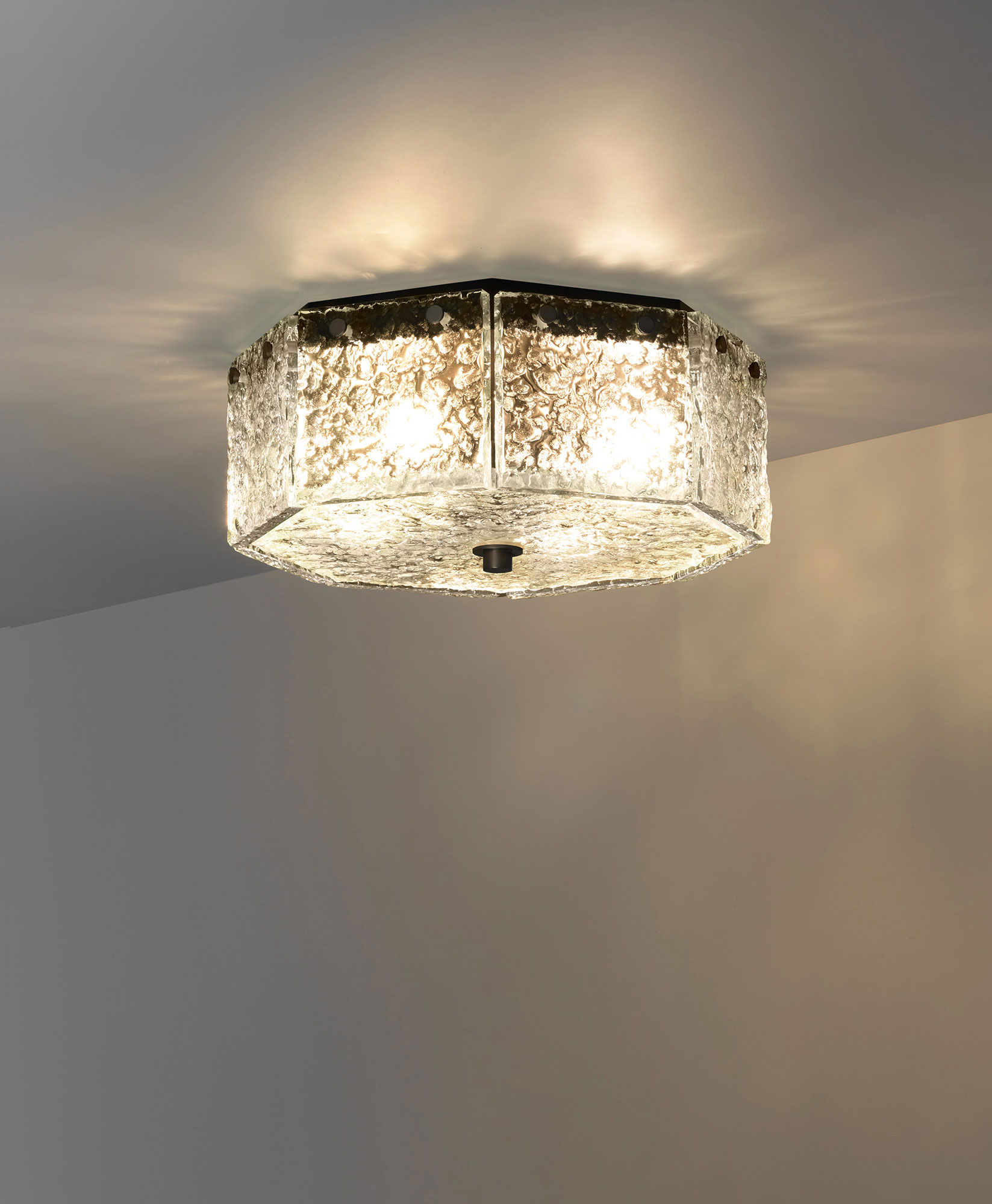 de sousa hughes Jonathan Browning Villiers Flush Mount