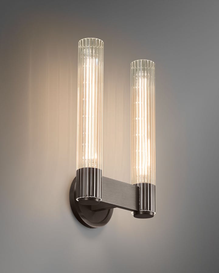de sousa hughes Jonathan Browning Pastis Double Sconce