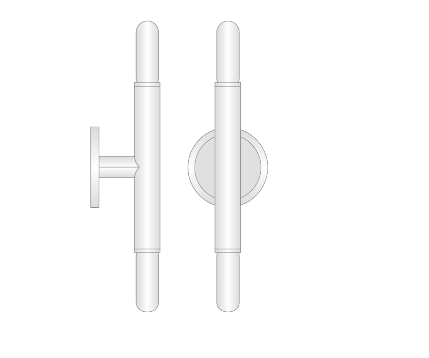 de sousa hughes Jonathan Browning Le Pentagone Sconce dimensions