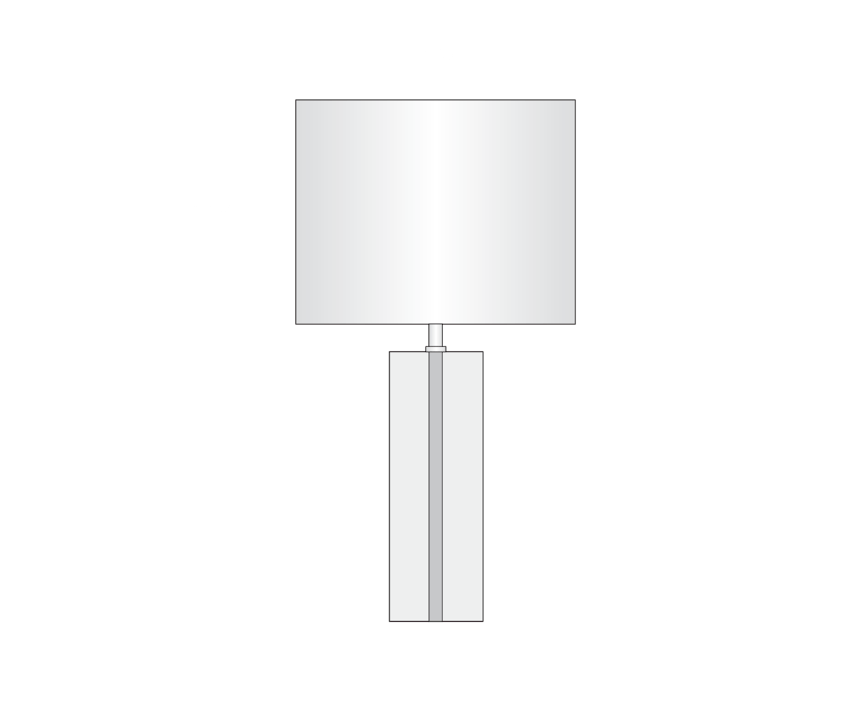 de sousa hughes Jonathan Browning Girardot Table Lamp dimensions