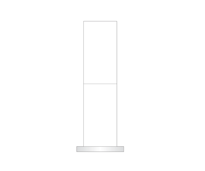 de sousa hughes Jonathan Browning Glacon Rectangular Table Lamp dimensions