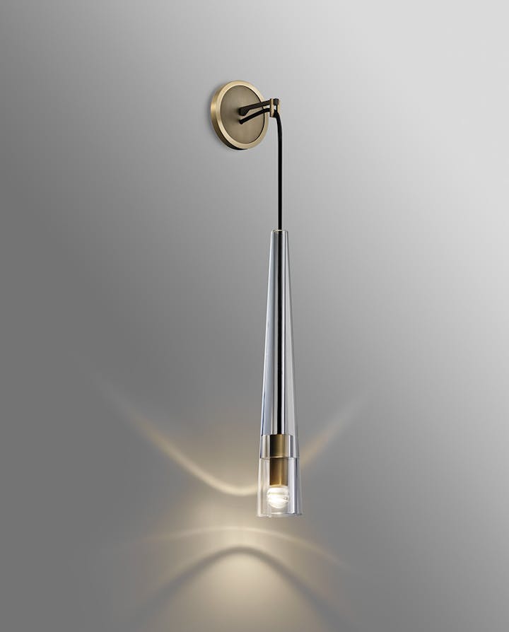 de sousa hughes Jonathan Browning Apollinaire Sconce