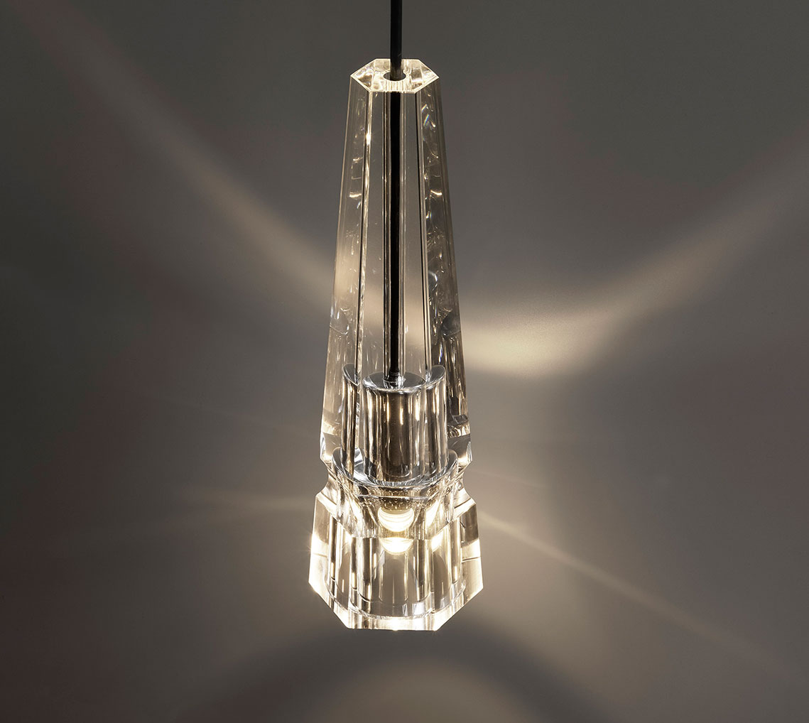 de sousa hughes Jonathan Browning Chamonix Sconce top angle