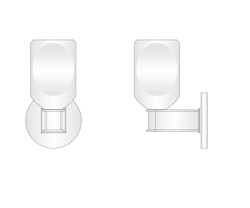 de sousa hughes Jonathan Browning Chartier Sconce dimensions