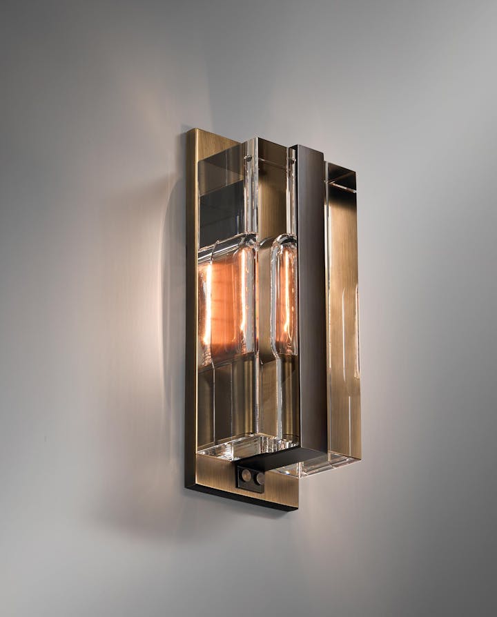 de sousa hughes Jonathan Browning Glacon Short Sconce