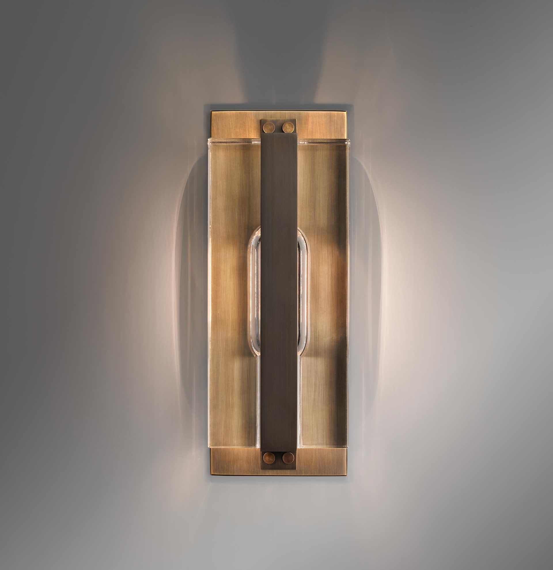 de sousa hughes Jonathan Browning Glacon Short Sconce front