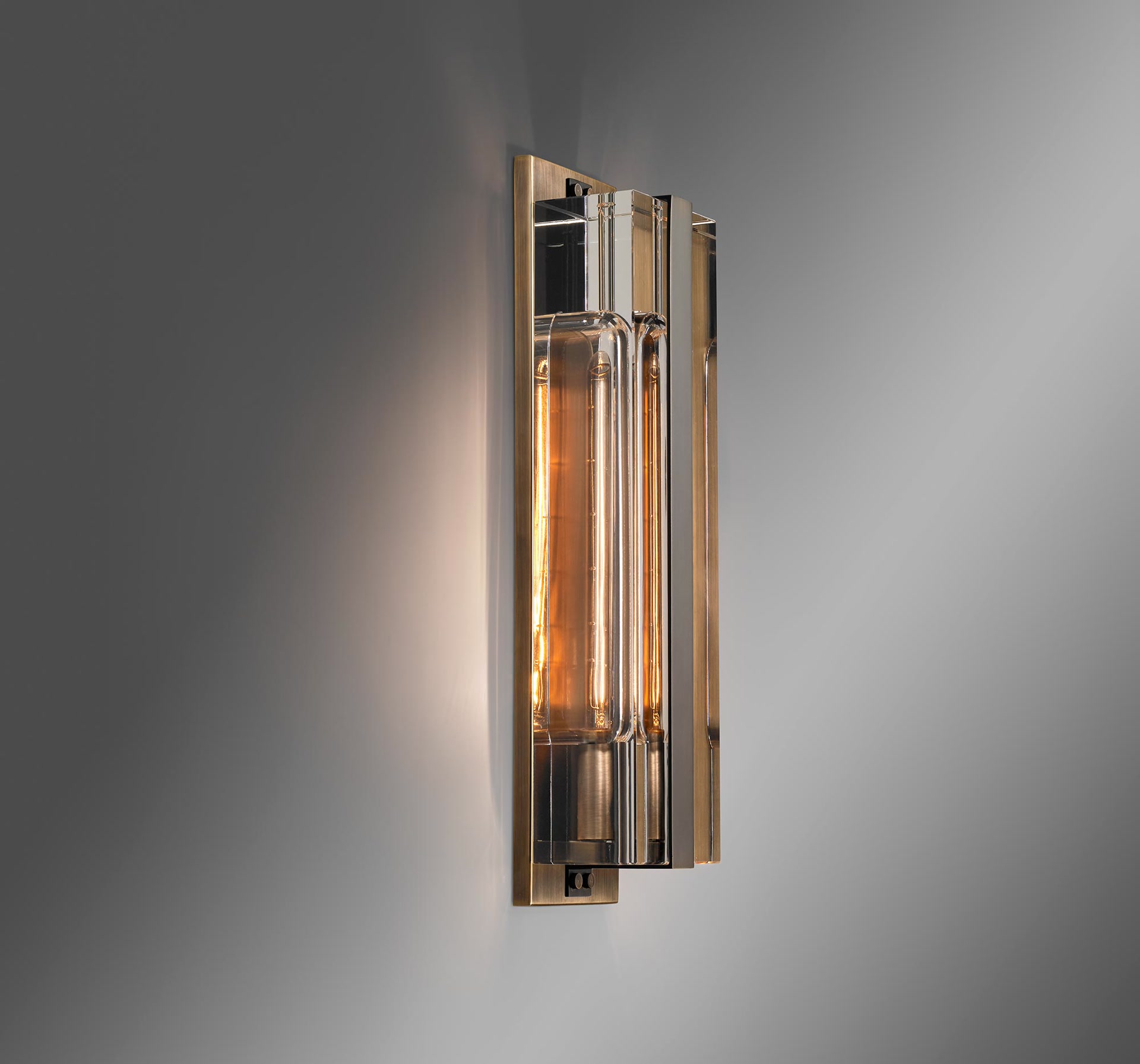 de sousa hughes Jonathan Browning Glacon Tall Sconce