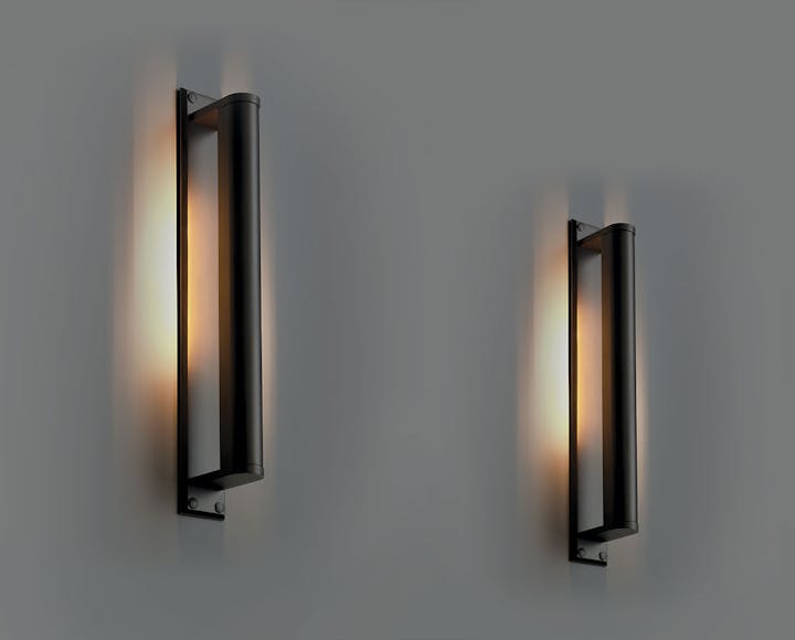 de sousa hughes Jonathan Browning Meudon Sconce angle