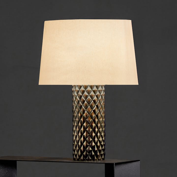 de sousa hughes alexander lamont quilted table lamp