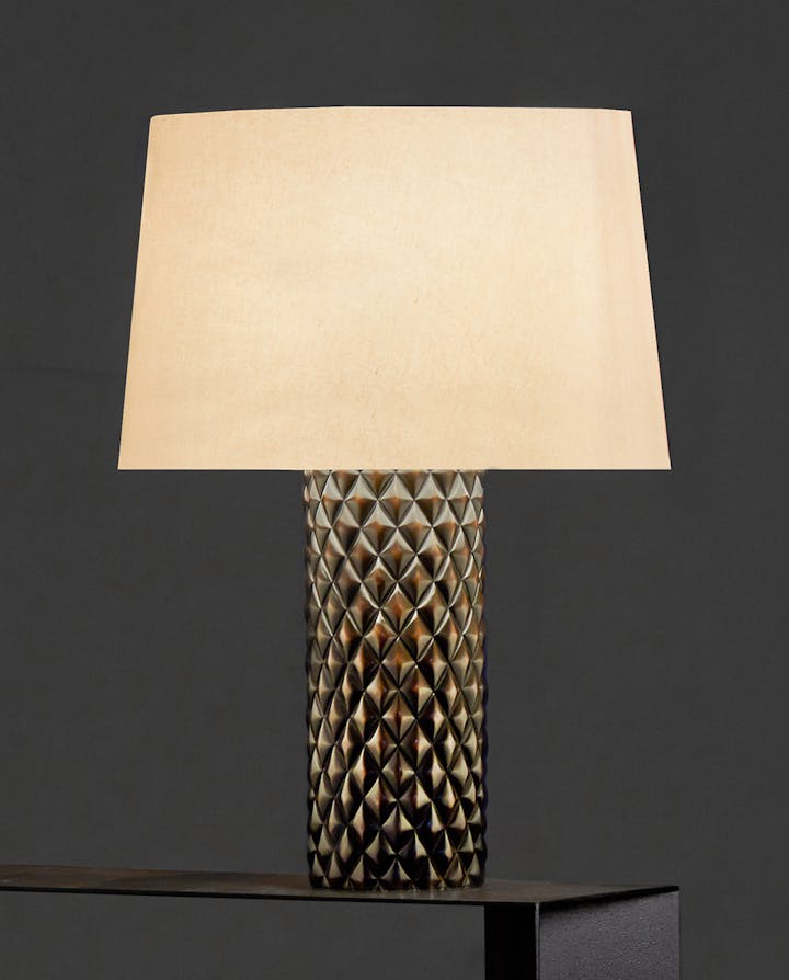 de sousa hughes alexander lamont quilted table lamp