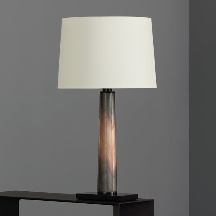 de sousa hughes alexander lamont plume table lamp dusk ombre straw