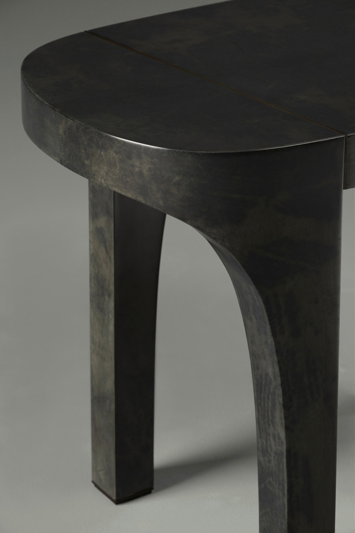 de sousa hughes alexander lamont portico side table pepper grey parchment