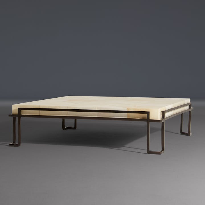 de sousa hughes alexander lamont largo coffee table natural parchment