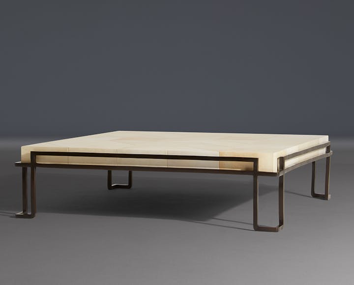 de sousa hughes alexander lamont largo coffee table natural parchment