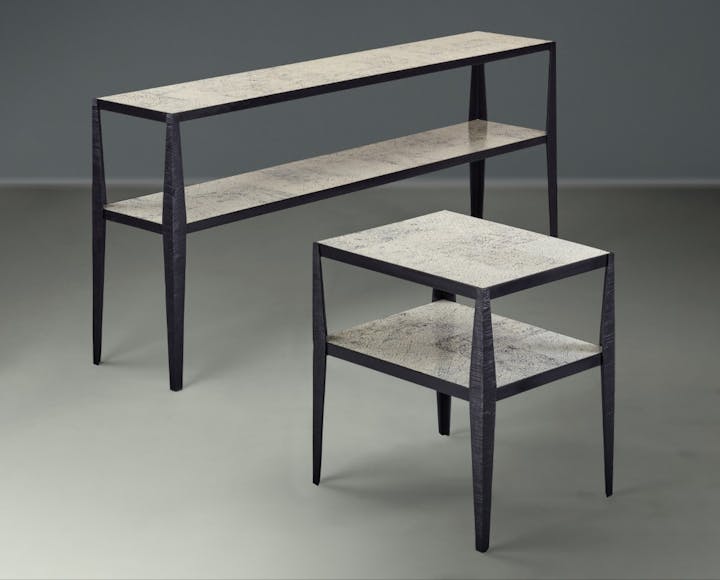 de sousa hughes alexander lamont lattice console lattice side table