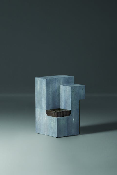 de sousa hughes alexander lamont Malabar Spot Table Charcoal Grey