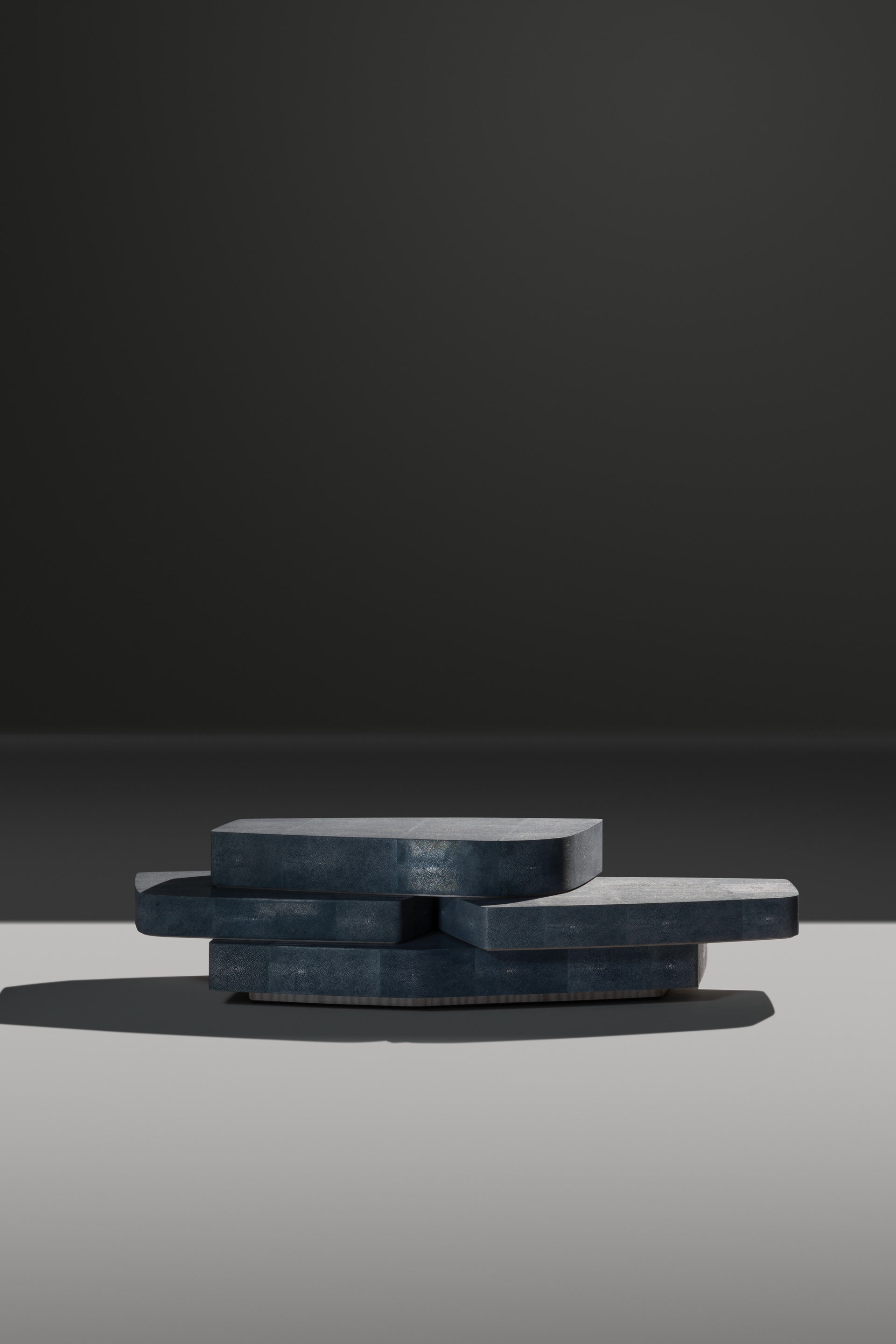 de sousa hughes alexander lamont Malham Cocktail Table Egyptian Blue front 2