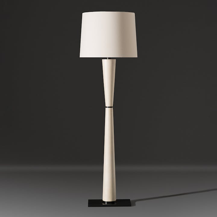 de sousa hughes alexander lamont maluku floor lamp natural parchment