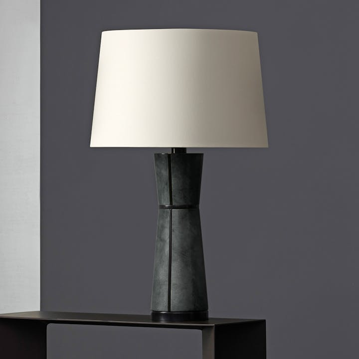 de sousa hughes alexander lamont maluku table lamp pepper grey parchment