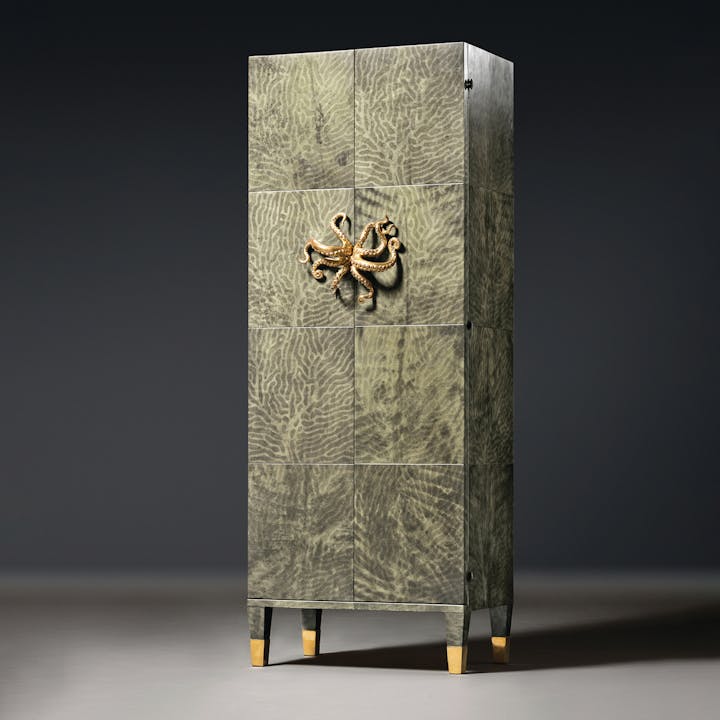 de sousa hughes alexander lamont ocean armoire deep coral parchment