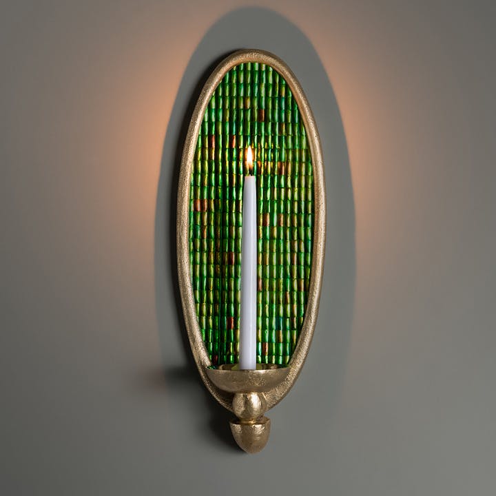 de sousa hughes alexander lamont scarab candle sconce tall