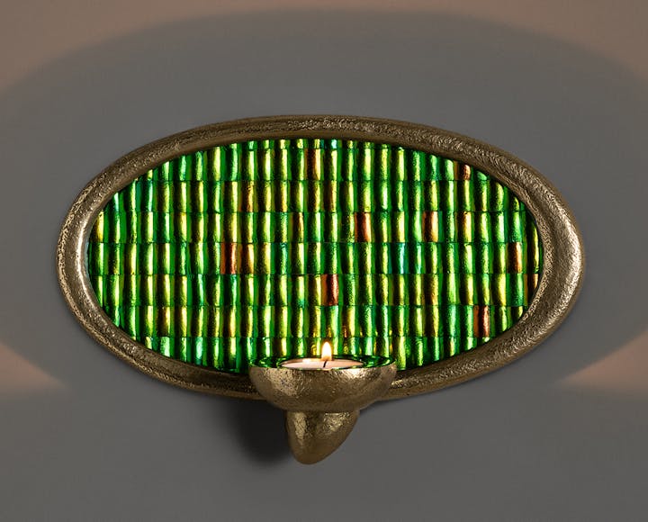 de sousa hughes alexander lamont scarab candle sconce wide