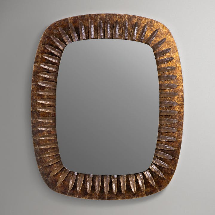 de sousa hughes alexander lamont tribute mirror deep amber