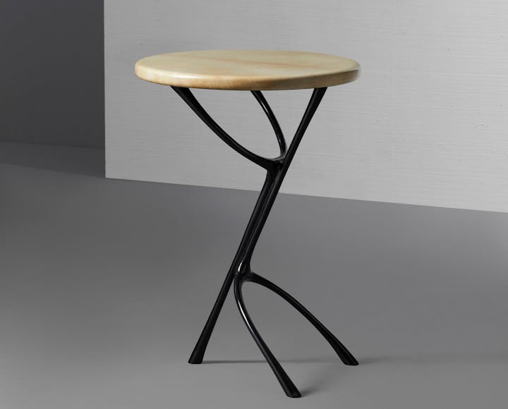 de sousa hughes alexander lamont wishbone side table natural parchment