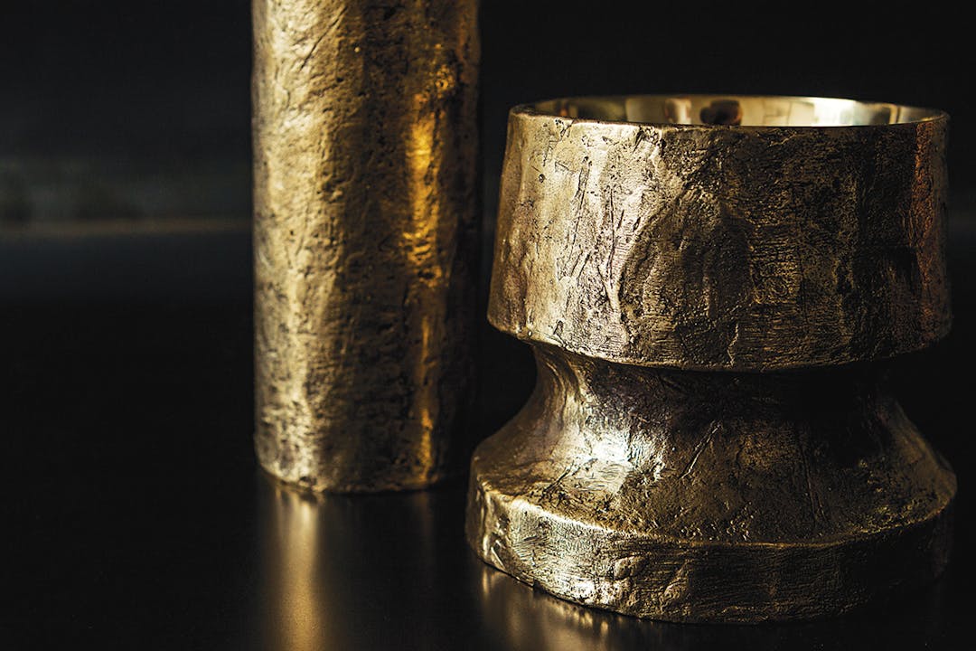 de sousa hughes alexander lamont crucible candleholders detail