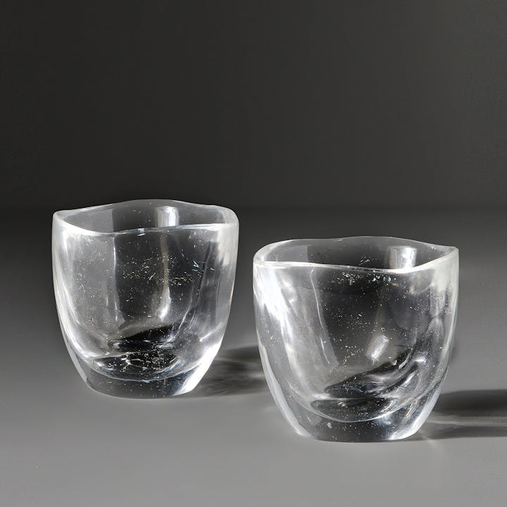 de sousa hughes alexander lamont verglas rock crystal tumblers
