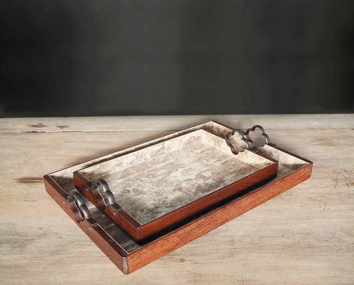 de sousa hughes alexander lamont quotrefoil trays