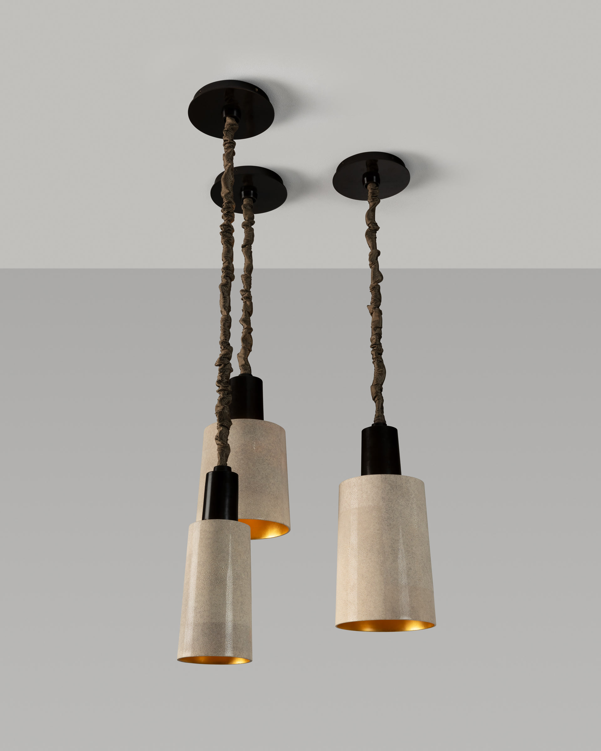 de sousa hughes alexander lamont Chime Pendant Lamp Natural Speckle 06 7