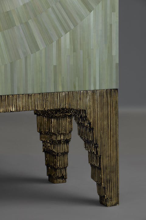 de sousa hughes alexander lamont Agata Cabinet leg detail